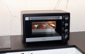Mini piekarnik Berlinger Mini Piekarnik 48L suszenie grzybów - cyrkulacja powietrza grill światło 2x szyba 12
