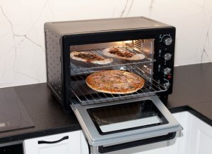 Mini piekarnik Berlinger Mini Piekarnik 48L suszenie grzybów - cyrkulacja powietrza grill światło 2x szyba 13