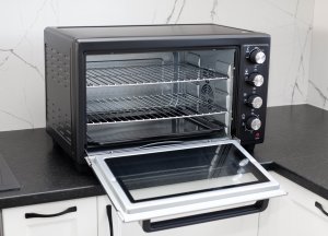 Mini piekarnik Berlinger Mini Piekarnik 48L suszenie grzybów - cyrkulacja powietrza grill światło 2x szyba 4