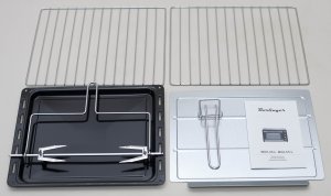 Mini piekarnik Berlinger Mini Piekarnik 48L suszenie grzybów - cyrkulacja powietrza grill światło 2x szyba 10