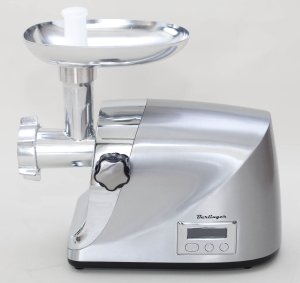 Maszynka do mielenia mięsa Berlinger Maszynka do mięsa 2200W metalowa obudowa z regulacją obrotów LCD 6