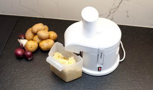 Rozdrabniacz Berlinger Tarka do ziemniaków 4w1 | elektryczna szatkownica siekacz | 400W 8