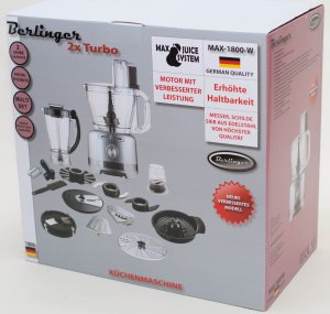 Robot kuchenny wielofunkcyjny 16W1 1800W - blender szatkownica młynek tarka 3