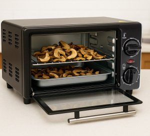 Mini piekarnik Berlinger Mini piekarnik 10L - suszenie grzybów - termoobieg rożen - światło grill 12