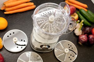 Robot kuchenny wielofunkcyjny 1600W malakser szatkownica wyciskarka blender 14