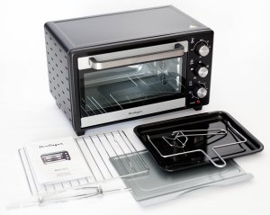 Mini piekarnik Berlinger Mini piekarnik 25L - suszarka do grzybów - termoobieg rożny światło grill 5