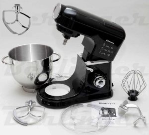 Robot kuchenny Germin Robot kuchenny mikser planetarny BERLINGER Mocny 1500W 5,5L 4 mieszadła 10