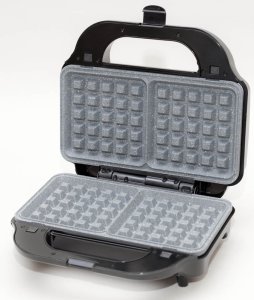 Gofrownica Toster Grill - Opiekacz 3 w 1 | MAX2100W | marmurkowe płytki 15
