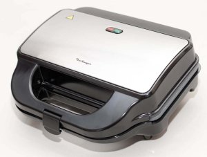 Gofrownica Toster Grill - Opiekacz 3 w 1 | MAX2100W | marmurkowe płytki 5