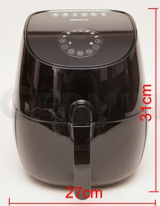 Frytkownica beztłuszczowa air fryer Berlinger | termoobieg | programy | LCD 13