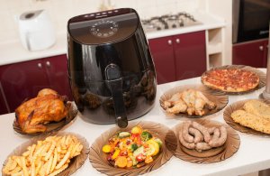 Frytkownica beztłuszczowa air fryer Berlinger | termoobieg | programy | LCD 15