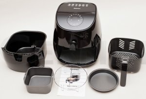 Frytkownica beztłuszczowa air fryer Berlinger | termoobieg | programy | LCD 3