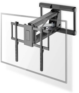 Nedis TVWM5880BK uchwyt do telewizorów 190,5 cm (75") czarny 2