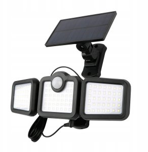 Forever Light SUNARI Solar Lamp LED PIR / 10W / 800lm / 6000K / 2400mAh 3