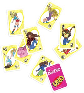 Mattel UNO gra karciana Barbie JHB17 /8 3
