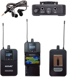 Słuchawki Acemic S2 Bezprzewodowy system monitoringu dousznego 3