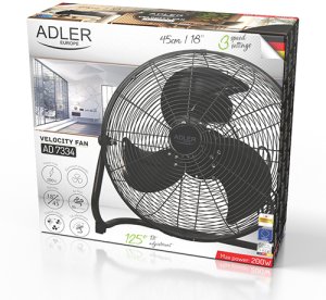 Termowentylator Adler Cyrkulator podłogowy 45 cm 59