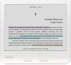 Czytnik Kobo Rakuten Libra Colour e-book reader Ekran dotykowy 32 GB Wi-Fi Baltas 3