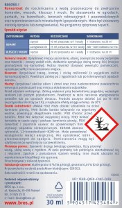 BROS Bagosel 100EC 30ml - preparat do oprysku ogrodu przeciw komarom i kleszczom 6