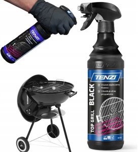 TENZI TOP GRILL BLACK Środek Do Czyszczenia Grilla Piekarnika Rusztu Okapów 600 ml 11