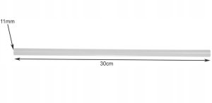 Wkłady klejowe 11 mm x 300 mm białe 36 szt. 11