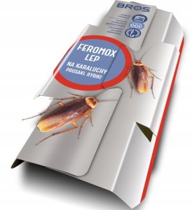Bros Feromox pułapka na karaluchy, prusaki, rybiki - 10 szt. 16