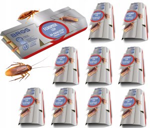 Bros Feromox pułapka na karaluchy, prusaki, rybiki - 10 szt. 10