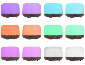 Dyfuzor zapachowy Dyfuzor zapachowy - nawilżacz LED z pilotem N11056 11