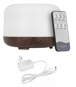 Dyfuzor zapachowy Dyfuzor zapachowy - nawilżacz LED z pilotem N11056 16