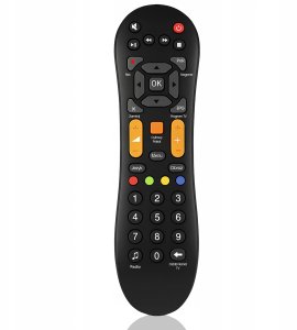 PILOT DO DEKODERA HD3000 - HD7000 CYFROWY POLSAT BOX UNIWERSALNY ZAMIENNIK 3