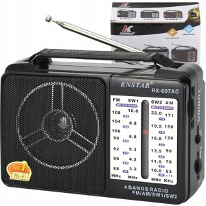 Radio Retoo Radio sieciowo-bateryjne AM E659 16