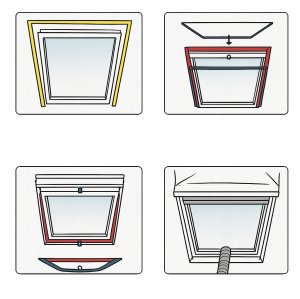 Uszczelka okienna do klimatyzatora dachowego Warmtec AirStop 12