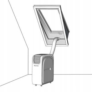 Uszczelka okienna do klimatyzatora dachowego Warmtec AirStop 7