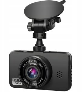 WIDEOREJESTRATOR SAMOCHODOWY + KAMERA COFANIA Z WYŚWIETLACZEM DASH CAM HDR 6