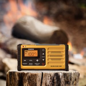 Radio Sangean MMR-88 (USB-C) żółty Notfall/Kurbel/Solar Radio 2