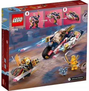LEGO 71792 - Ninjago - Mech transformujący się w wyścigowy motocykl 9