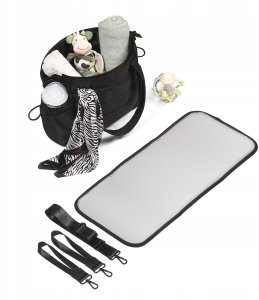 BabyOno 1672/01 TORBA DLA MAMY /DO WÓZKA CAMI CZARNA 2