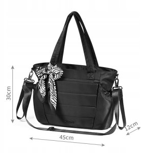 BabyOno 1672/01 TORBA DLA MAMY /DO WÓZKA CAMI CZARNA 4