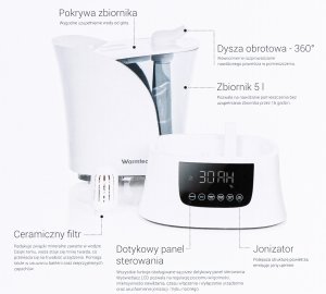 Nawilżacz powietrza Warmtec Mist Up 13