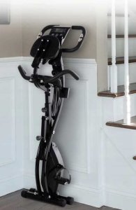 Rower Stacjonarny 2w1 Składany Magnetyczny Czarny PAKO A90-196 6