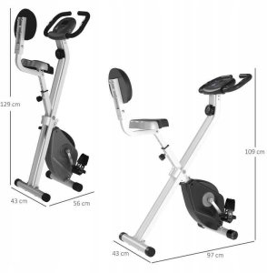 Rower stacjonarny Pako A90-192GY magnetyczny 3