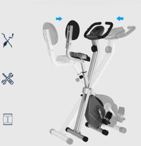 Rower stacjonarny Pako A90-192GY magnetyczny 8