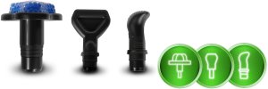 Masażer Neo-Sport Pistolet do masażu ciała masażer 9 nakładek NS-503 czarny 7