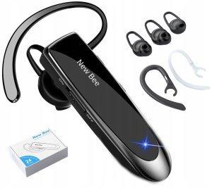 Słuchawki New Bee Bezprzewodowy zestaw słuchawkowy Bluetooth 5.0 NB-LC-B41-BK 14