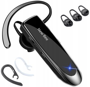 Słuchawki New Bee Bezprzewodowy zestaw słuchawkowy Bluetooth 5.0 NB-LC-B41-BK 15