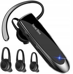 Słuchawki New Bee Bezprzewodowy zestaw słuchawkowy Bluetooth 5.0 NB-LC-B41-BK 7