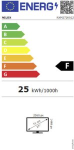 Monitor Nilox Monitor NXM272K012 27" 2K 2