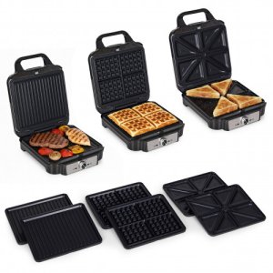 Opiekacz 3w1 KADEN teflonowy 1200W 4