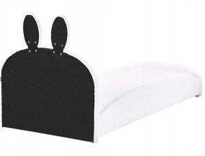 Beliani Łóżko dziecięce Królik Boucle PERROS 90 x 200 cm Broken white 7