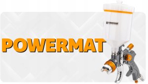 PISTOLET LAKIERNICZY DO MALOWANIA LAKIEROWANIA HVLP ZBIORNIK 600 ML ZESTAW 11